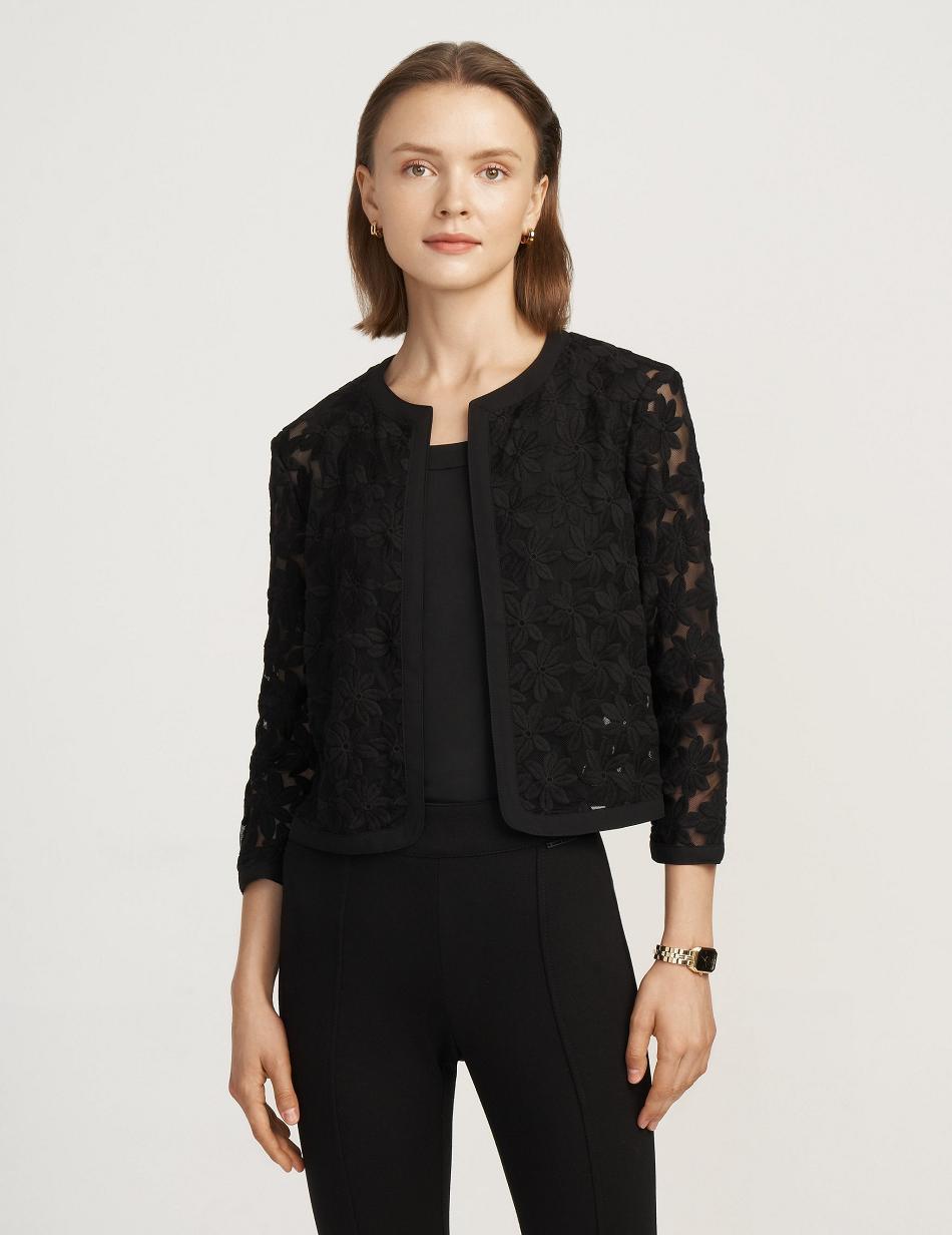 Blazer Anne Klein Dentelle Cardigan   | TYB-8018630